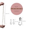 Louney 5-Pack Hanging Plant Chains with Hooks, 20 Inch, DIY
