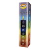 Govinda Premium Seven Chakras Layered Pillar Candle 1.5" Dia x