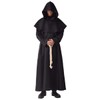BLESSUME Monk Costume Medieval Robe Priest Hooded Renaissance Friar Cowl