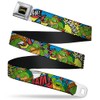 Buckle-Down Seatbelt Belt Ninja Turtles Regular