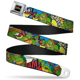 Buckle-Down Seatbelt Belt Ninja Turtles Regular