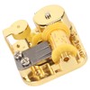 Windup Musical Movement 18 Note Pleasing Melody Alloy Easy Mounting