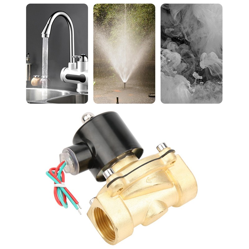 G1 Inch Brass Valve Water Pressure Mechanical Normal Closed Direct