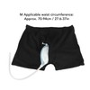 Wearable Men Urinal Bag Elastic Waistband Reusable Portable Male Shorts