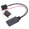 23cm Bluetooth AUX IN Adapter Module 12Pin Wireless Black Replacement
