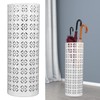 Umbrella Holder Round Rust Proof Stylish Hollow Copper Pattern Metal