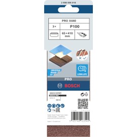 Bosch 2608606018 65 x 410 mm Sanding Belts for Belt Sanders