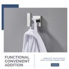 Bathroom Towel Hook, Angle Simple SUS304 Stainless Steel Bath Towel