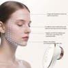 3 IN 1 Lymphatic Drainage Massager Contour Face Cupping Red-light