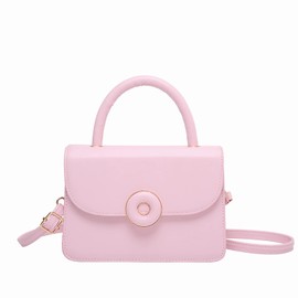 XMLiZhiGu Small Crossbody Bag，Mini Purse for Women trendy，Girls Top Handle Clutch Handbag Pink