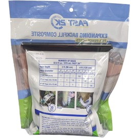 H.B. Fuller Fast 2K Post Anchor Mix | Expanding Composite Footing Compound (Fence, 1)