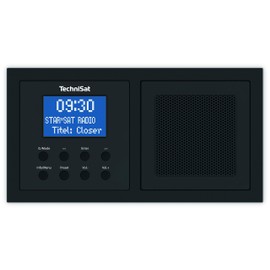 TechniSat DigitRadio Digital Radio UP 1 DAB Flush-Mounted Radio (for Installation in any Double Flush-Mounted Socket, DAB+, FM, Bluetooth, Alarm Clock, 2 W RMS)