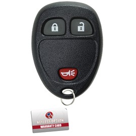 KeylessOption Keyless Entry Remote Control Car Key Fob Replacement for 15913420