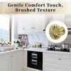 ShipeeKin 4X Gold Drawer Knobs Gold Kitchen Cabinet Knobs Pumpkin