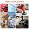 9PCS 3 Inch Wool Polishing Buffing Pad, Drill Polishing Pad