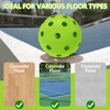 6 - Pack Pickleball Balls, 40 Holes Outdoor Pickleballs, High