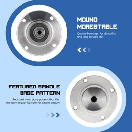 Dekalaii 3 Pack 037-2000-00 037-2050-00 Mower Spindle Assembly Fit for Bad Boy MZ/MZ Magnum 42" 48" 54" Zero Turn Mower, for Stens 285-101