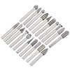 uxcell Diamond Burrs Bits Sets Grinding Drill Kits Carving Rotary
