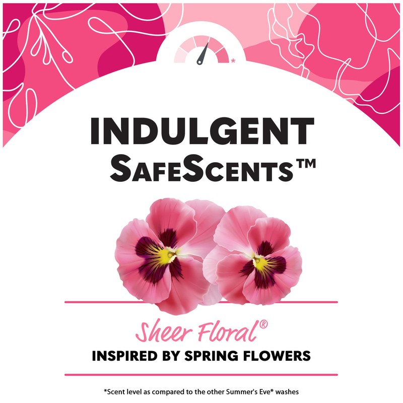 Summer's Eve Freshening Spray | Sheer Floral | 2 oz