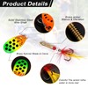 wondersee Fishing Spinners Trout Lures for Rivers Rainbow Trout Baits