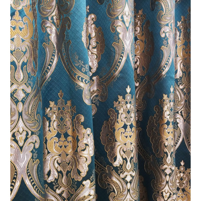 GOHD Luxe Love. Jacquard Window Curtain Panel Drape with Attached