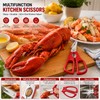 Detachable Seafood Scissors for Crab & Lobster – 2Cr14 Stainless