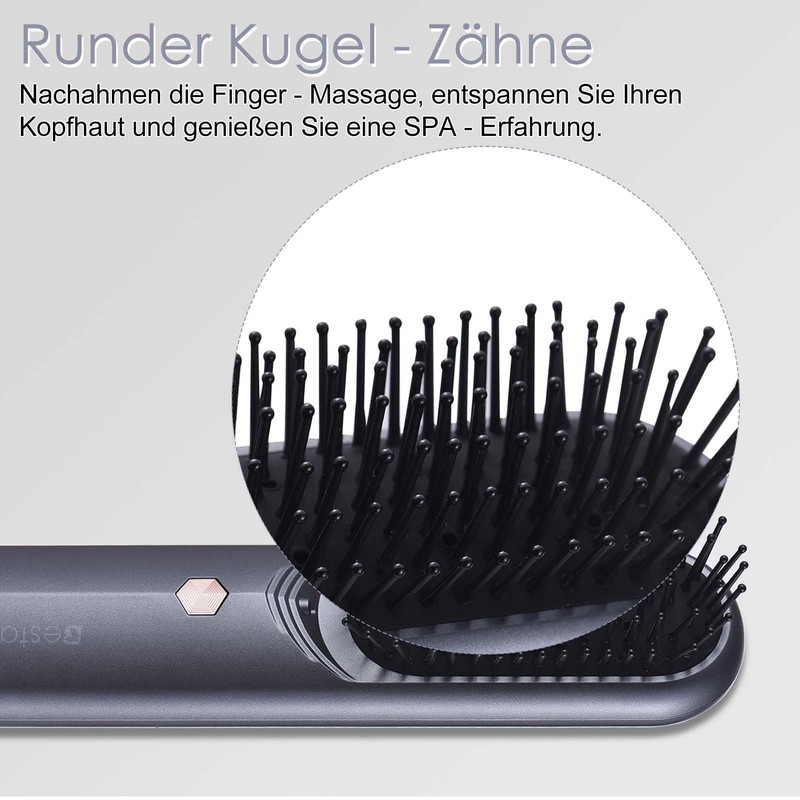 Bestauty Haar Massagebürste mit automatischer Haaröl - Applikations, mit 2