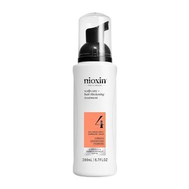 Sistema de tratamiento para el piel cabelludo y el cabello sin enjuague Nioxin 4 (cabello tratado con coloradelgazamiento progresivo), 6.8 Ounce      