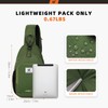 SKYSPER Sling Bag RFID Crossbody Sling Backpack Cross Body Shoulder