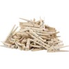 Whitmor Set of 50 Wooden Clothespins, S/50