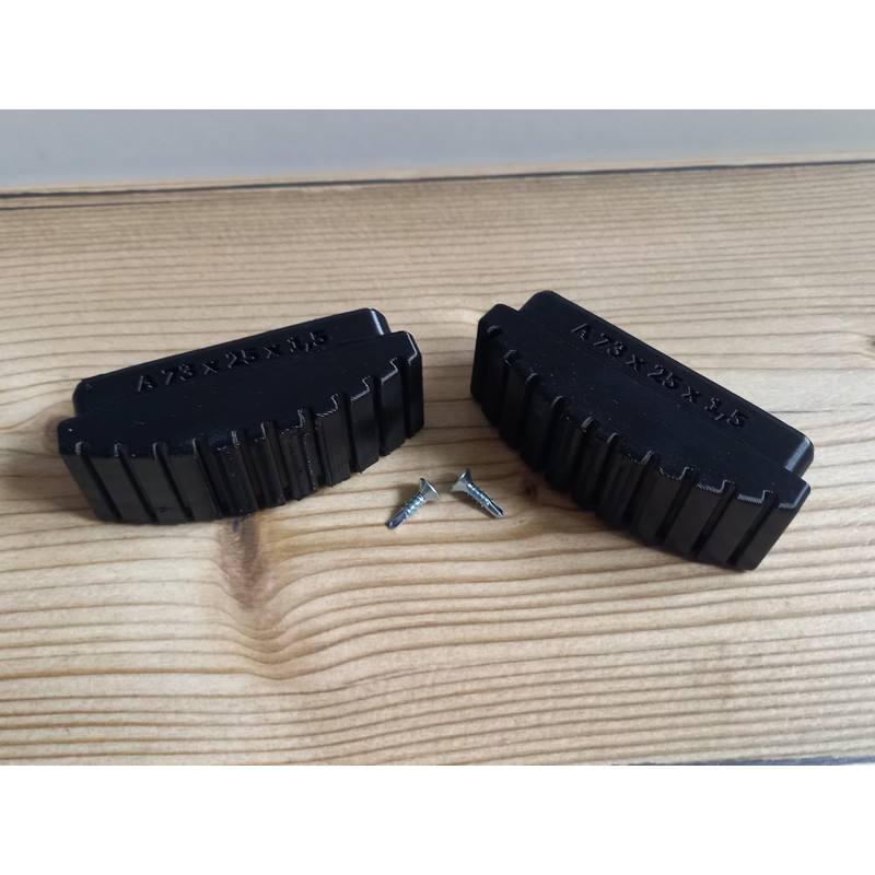 2 x Ladder Feet Replacement Feet for Ladder Inner Shoes