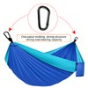 YPYMOD 5 Pairs of Aluminium Carabiner Hooks, D-Clip in Black,