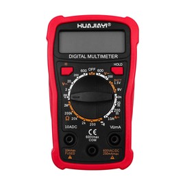 Namvo Digital Multimeter, Voltage Tester, Gauge, Tester, Tester, Volt, Ohm, Amps, Diode, Continuity Resistance, Backlit LCD Display, Diode with Test Probes