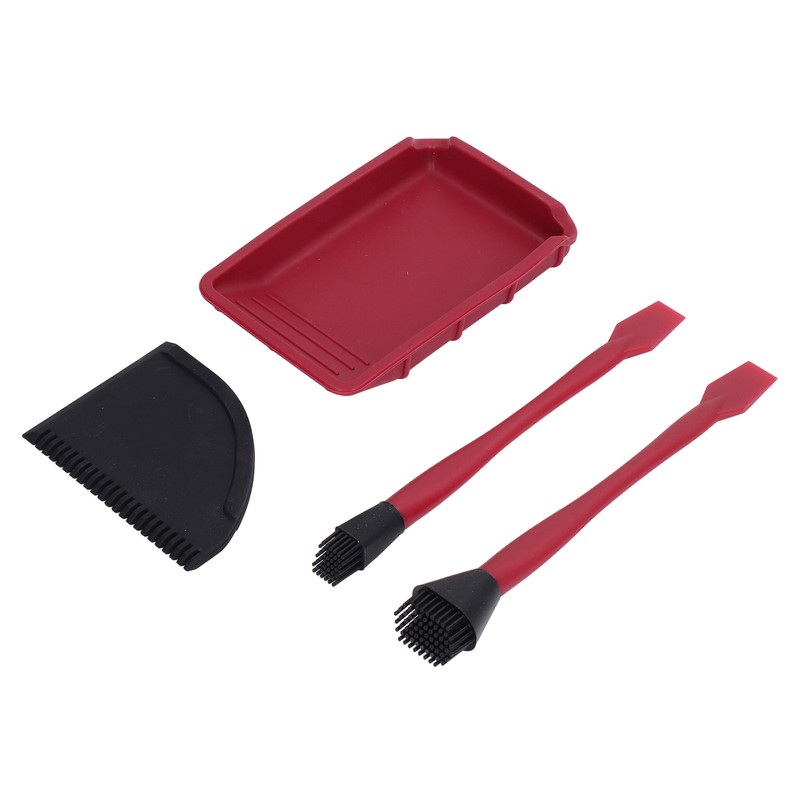 Complete Silicone Glue Kit Wood Glue Up Brushes Tray Comb