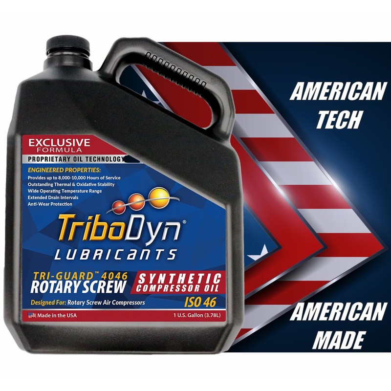 TriboDyn TriGuard 4046 ISO 46 PAO Rotary Screw Synthetic Air