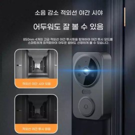 현관 무선 인터폰 주택 비디오폰 스마트 아파트 인터폰교체 [I. Dou E v 에 대한 문의는 로] Wireless Intercom for Entrance - Home Video Phone Smart Apartment Intercom Replacement [For inquiries about I. Dou E]