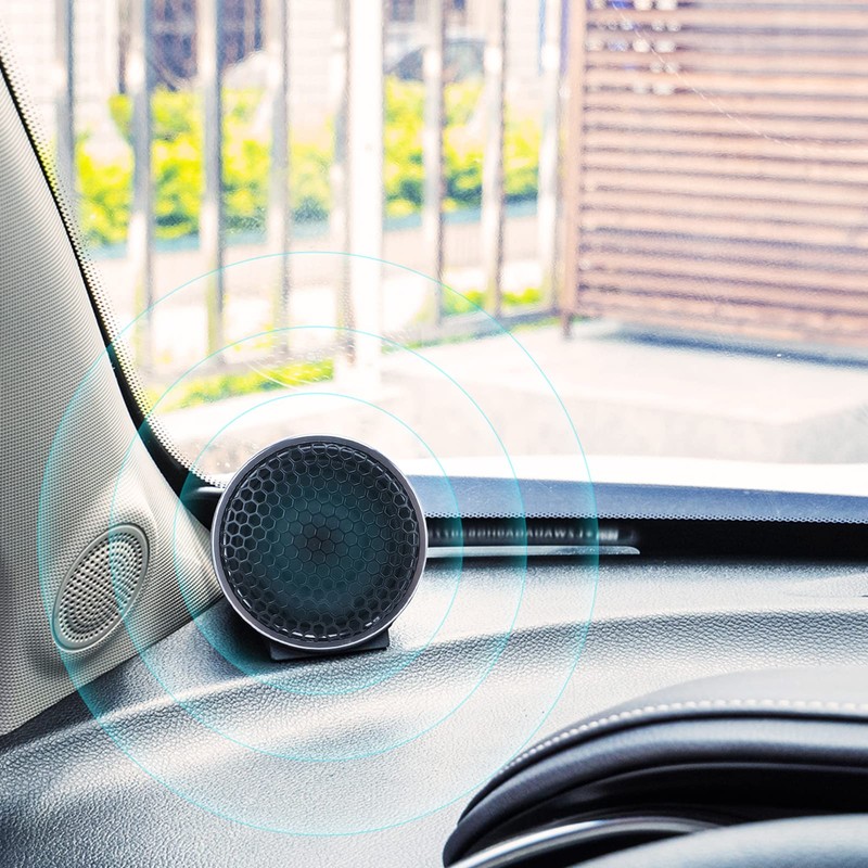FEIP Car Mid-Range Speaker, Car Loudspeaker HIFI Technology Low Loss