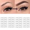KKPLZZ Plastic Eyebrow Mold, PEVA Soft Shaper DIY Model With
