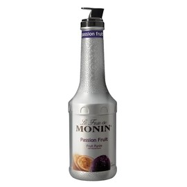 Monin - Passion Fruit Purée | Premium Purée for Cocktails, Smoothies & More | Clean Label with No Artificial Flavors, No Artificial Preservatives (Plastic Bottle, 1 Liter)
