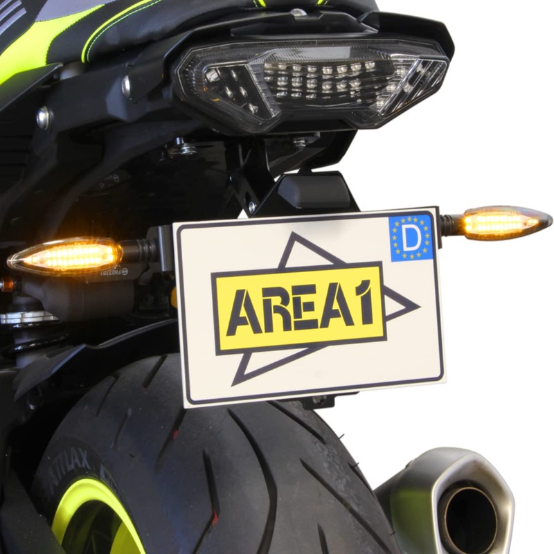 Area1 Motorcycle LED Indicator E-Approved Set (2 Pieces) M8 +