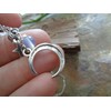 Luna – delicate moon, moonstone and tiny stars. Wonderful, delicate