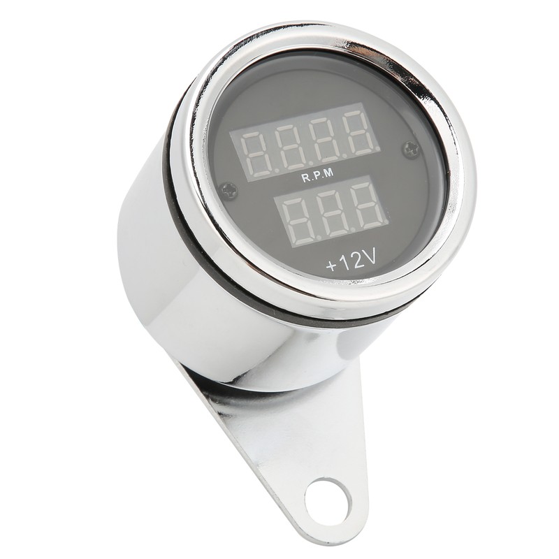 12V Motorcycle Speedometer High Accuracy Speed Gauge Odometer Universal for