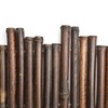 Backyard X-Scapes Caramel Brown Bamboo Garden Border Edging for Landscaping