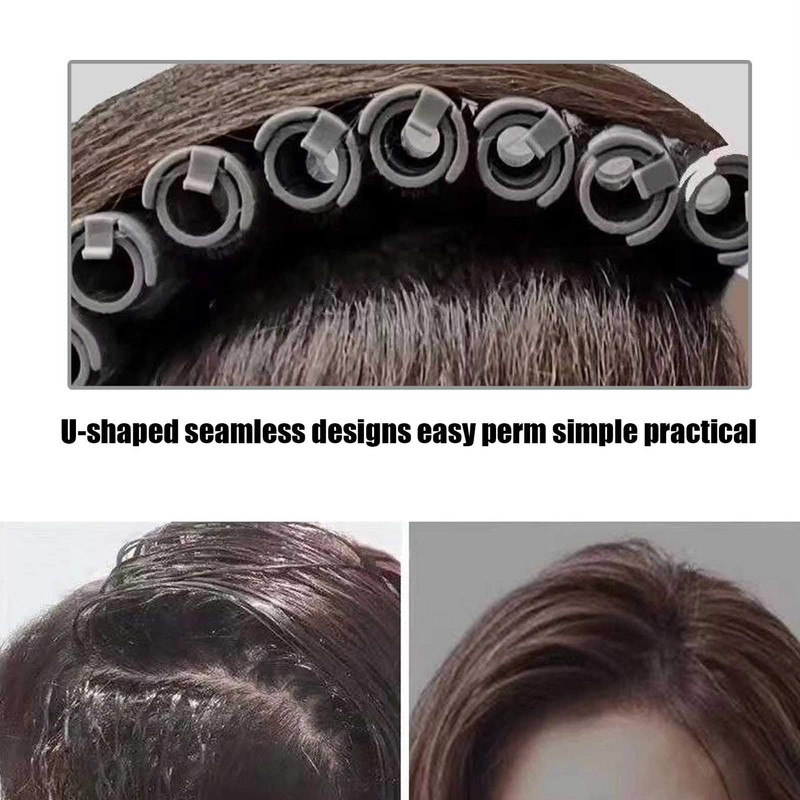 Naroote Perma Rod 20pcs Fluffy Hair Perm Roller Hair Roller