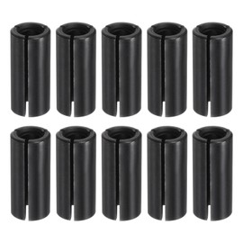 QUARKZMAN 10 Pieces Collet Adapter 1/2 Inch to 1/4 Inch Die Grinder Chuck Screwdriver Adapter CNC Engraving Bit Converter for Tools