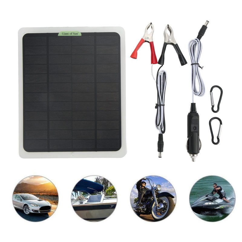 Panel Solar de 12V y 20W, Panel Solar monocristalino con