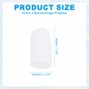 PATIKIL Gel Finger Cots 1.6"x0.79", 20 Pcs Silicone Finger Protector