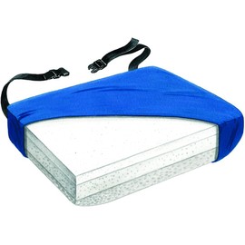 Skil-Care Tri-Foam Gel-Infused Visco Cushion, 20" W x 16" D x 3" H, Pressure Relief and Skin Protection with Triple-Layer Design, 754833