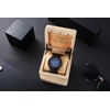 woodwear Men's Wooden Watch Night Blue Lagoon Dream Dawn, black,