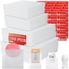 Parts3A Moving supplies,200Pack Cushion Foam Pouches, Packing Supplies for Moving,
